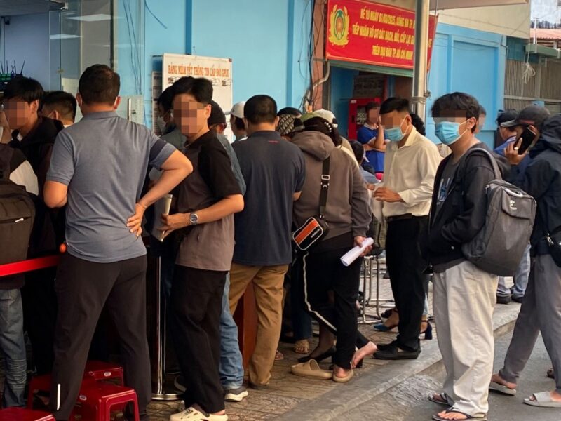 ホーチミン交通運輸局、ベトナム免許証・書換え